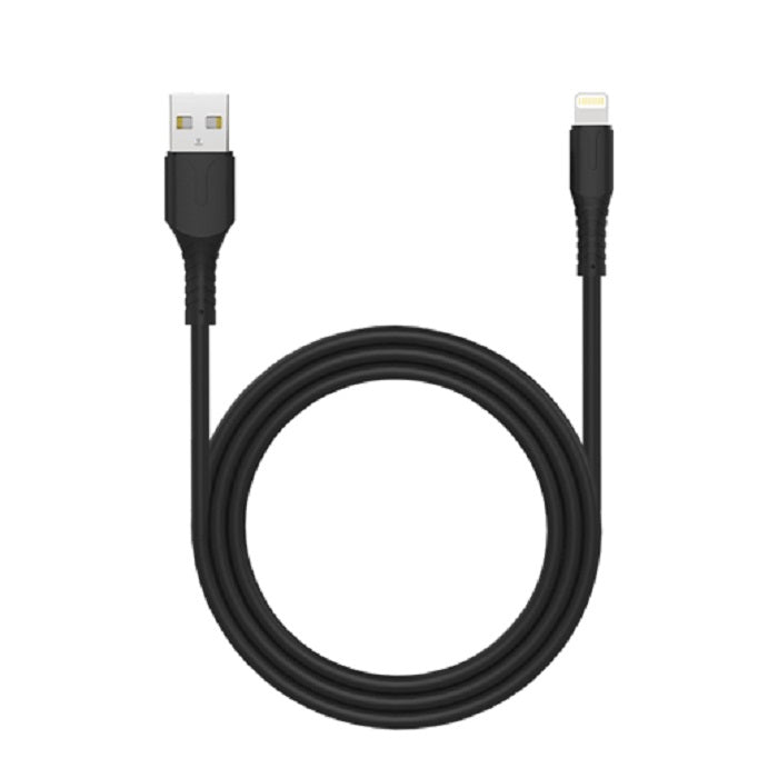 Rockrose Alpha AC 1M USB A-C Fast Charge & Sync Cable - Black